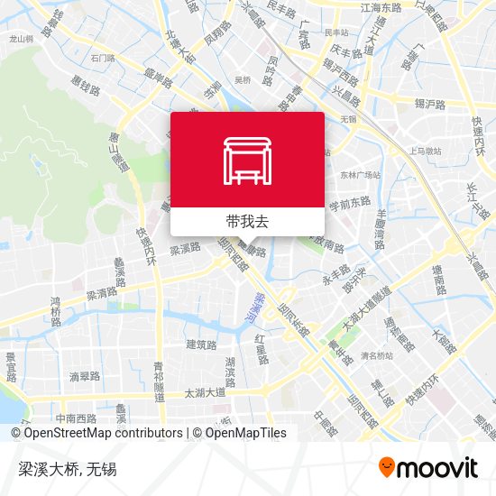 梁溪大桥地图