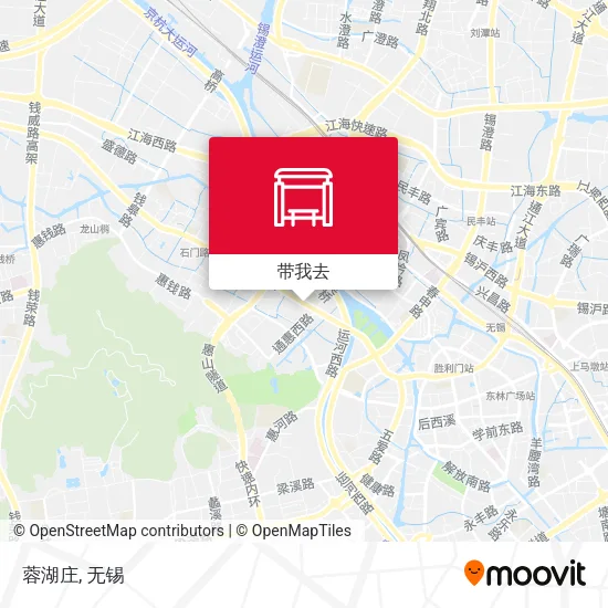 蓉湖庄地图