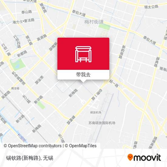 锡钦路(新梅路)地图