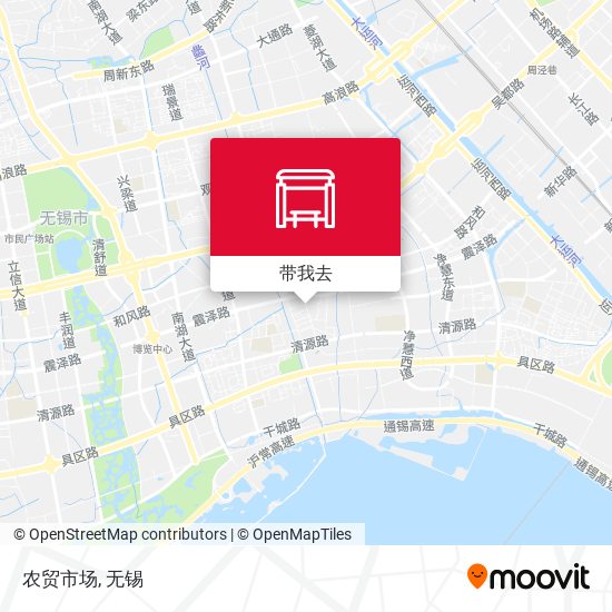 农贸市场地图