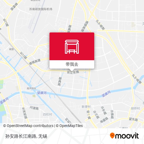 孙安路长江南路地图