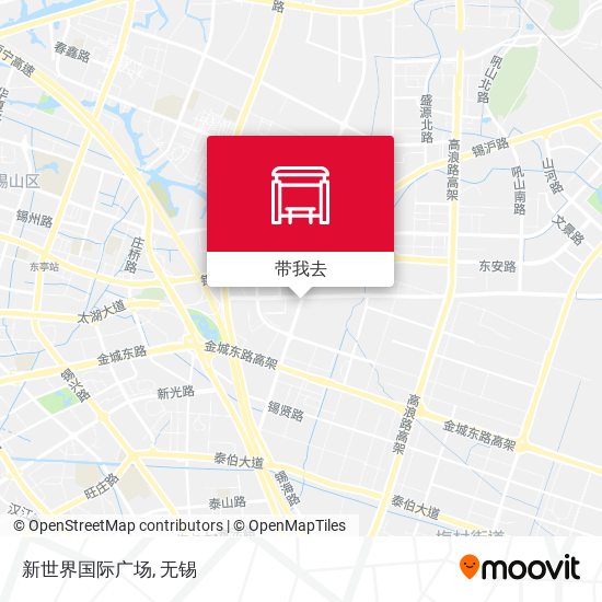新世界国际广场地图