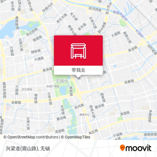 兴梁道(观山路)地图