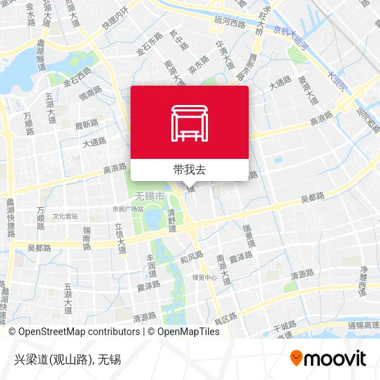 兴梁道(观山路)地图
