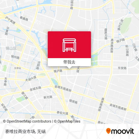 赛维拉商业市场地图