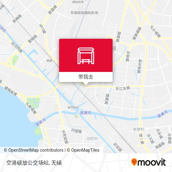 空港硕放公交场站地图