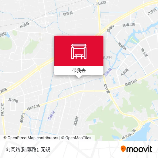 刘闾路(陆藕路)地图
