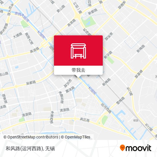 和风路(运河西路)地图