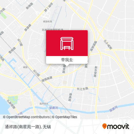 通祥路(南星苑一路)地图