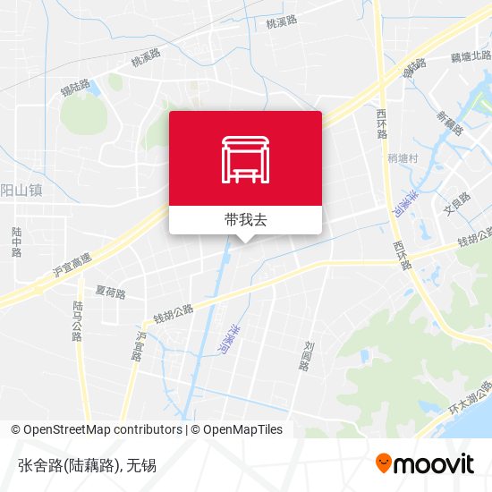 张舍路(陆藕路)地图