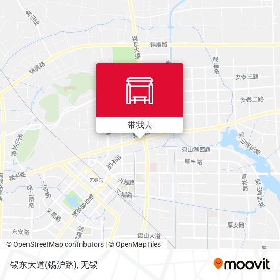 锡东大道(锡沪路)地图