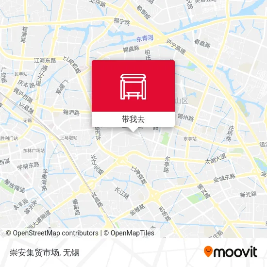 崇安集贸市场地图