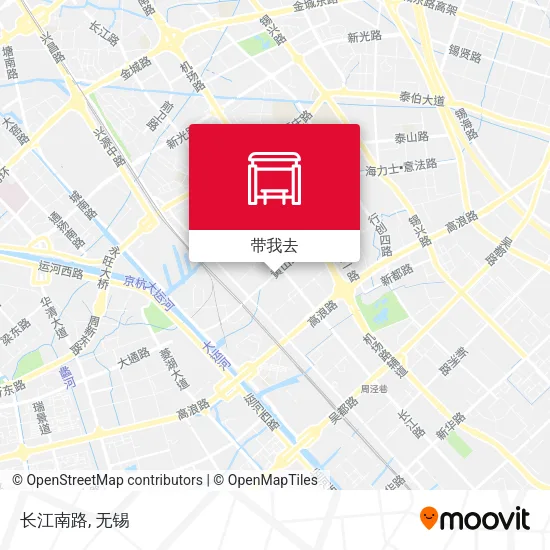 长江南路地图