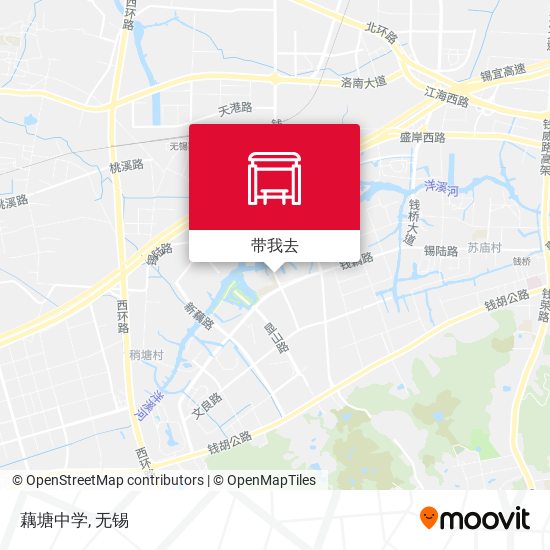 藕塘中学地图