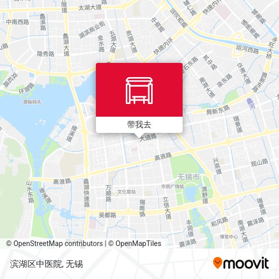 滨湖区中医院地图