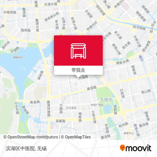 滨湖区中医院地图
