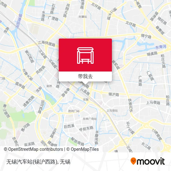 无锡汽车站(锡沪西路)地图
