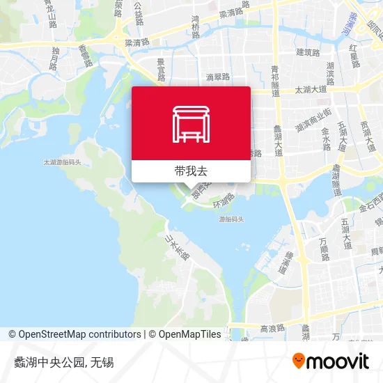 蠡湖中央公园地图