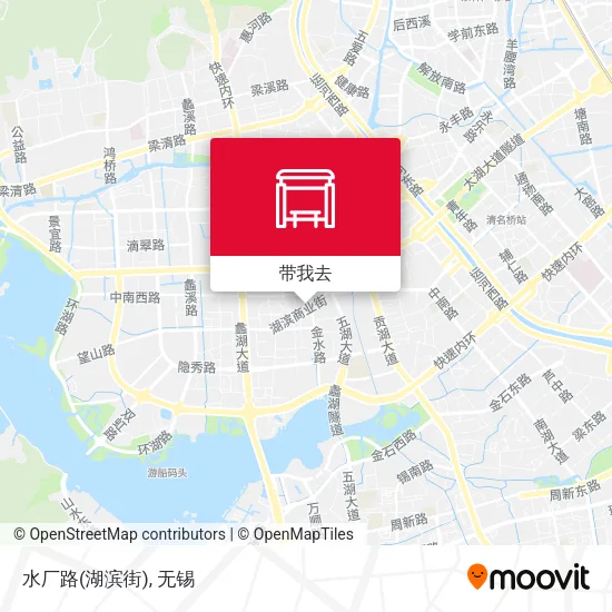 水厂路(湖滨街)地图