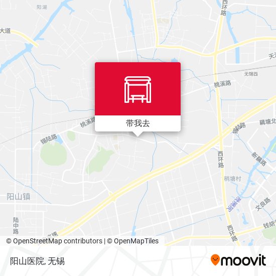 阳山医院地图