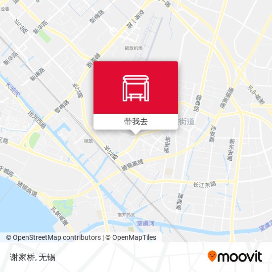 谢家桥地图