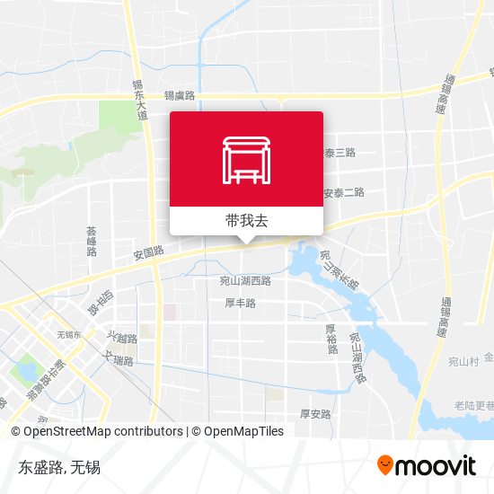 东盛路地图