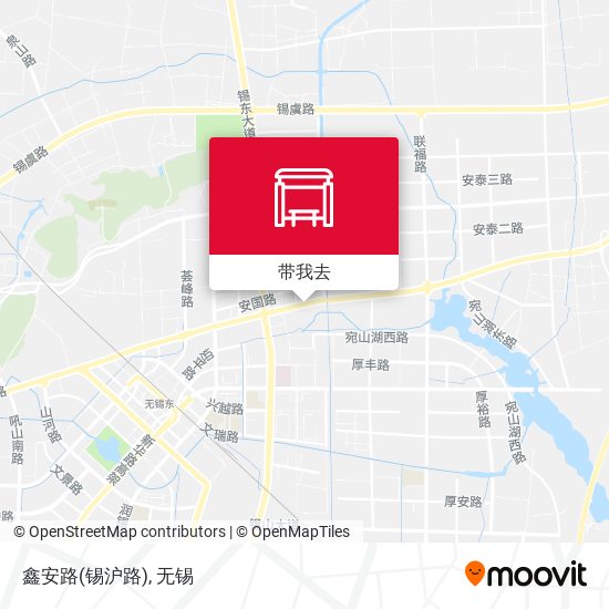 鑫安路(锡沪路)地图