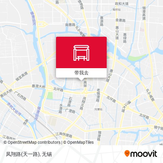 凤翔路(天一路)地图