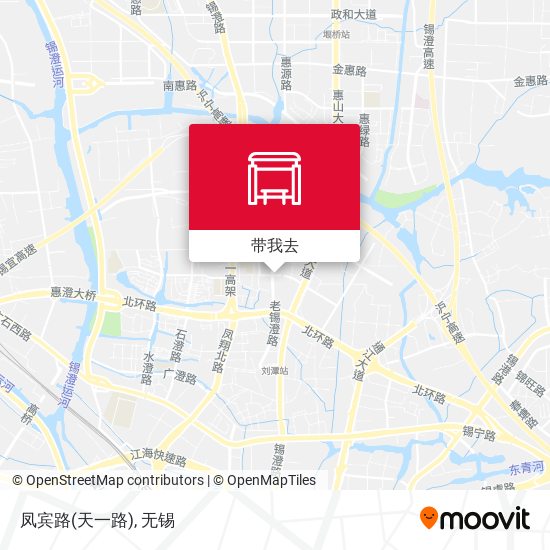 凤宾路(天一路)地图