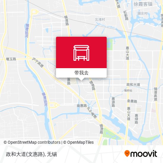 政和大道(文惠路)地图