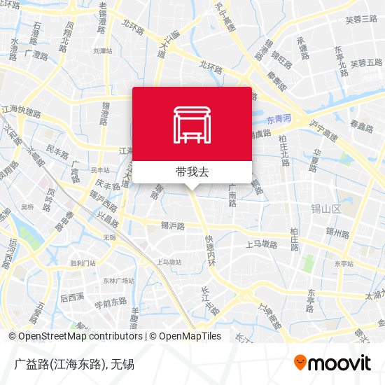 广益路(江海东路)地图