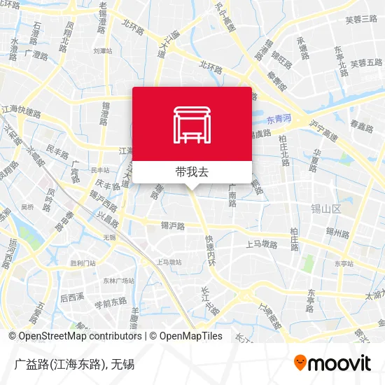 广益路(江海东路)地图