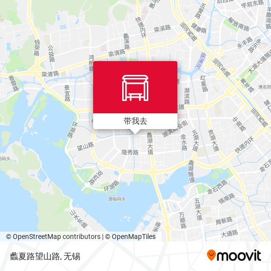 蠡夏路望山路地图