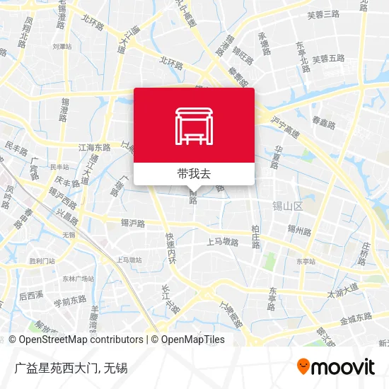 广益星苑西大门地图