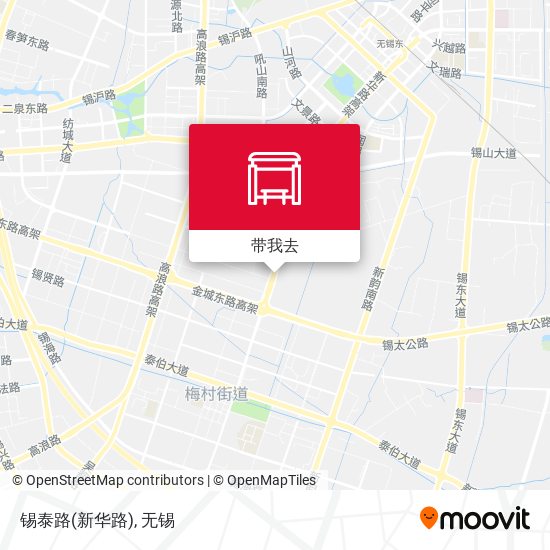 锡泰路(新华路)地图