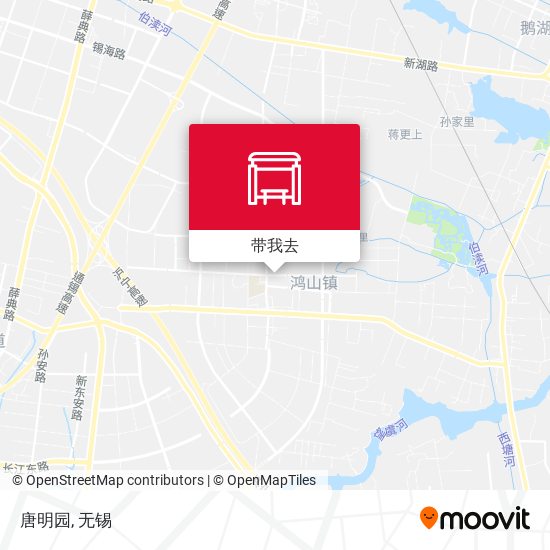 唐明园地图