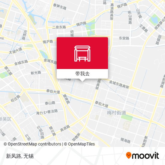 新凤路地图