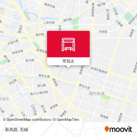 新凤路地图