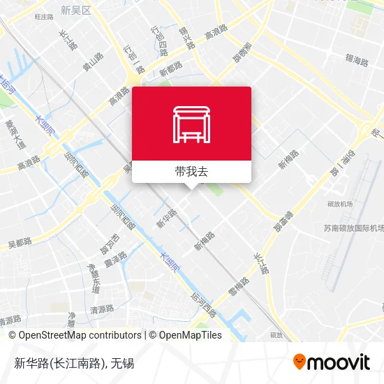 新华路(长江南路)地图