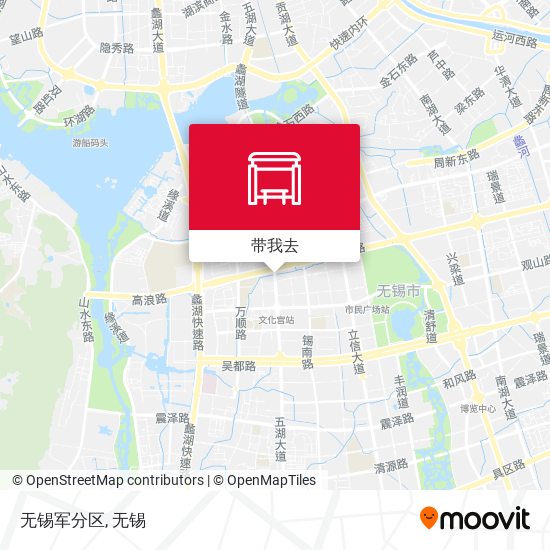 无锡军分区地图