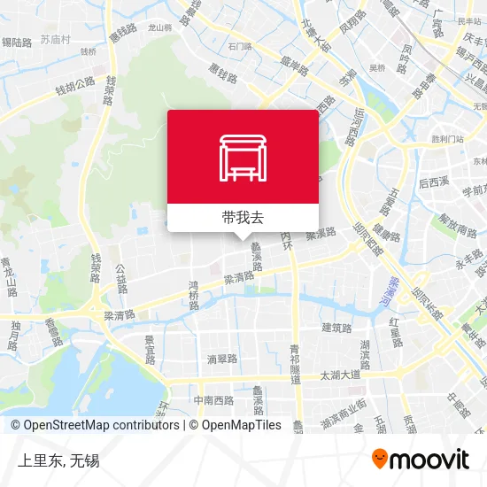 上里东地图