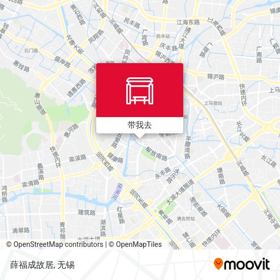 薛福成故居地图