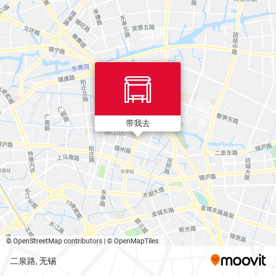 二泉路地图