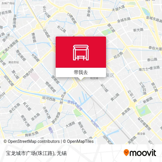 宝龙城市广场(珠江路)地图