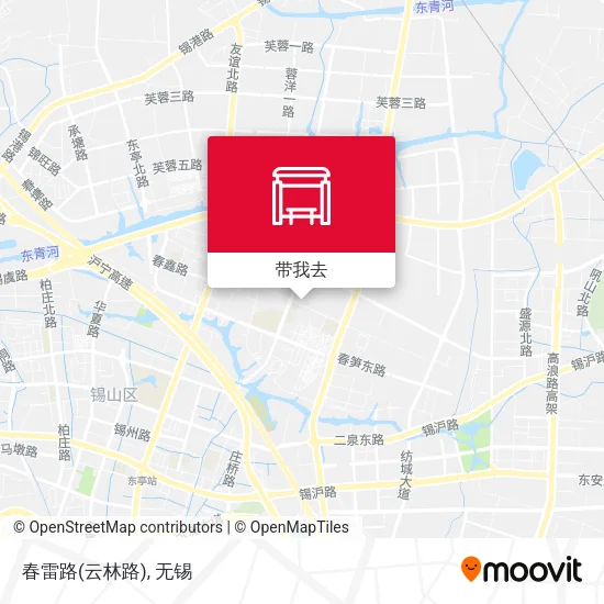 春雷路(云林路)地图