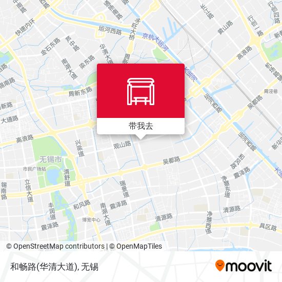 和畅路(华清大道)地图