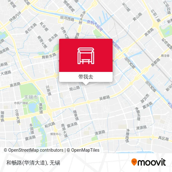和畅路(华清大道)地图