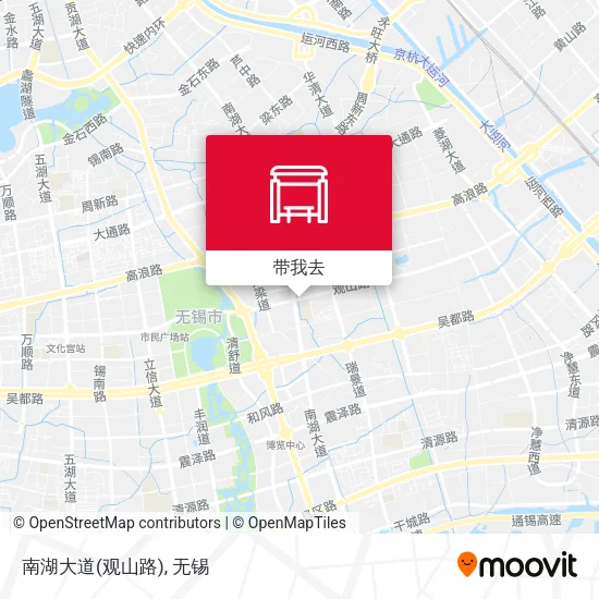 南湖大道(观山路)地图