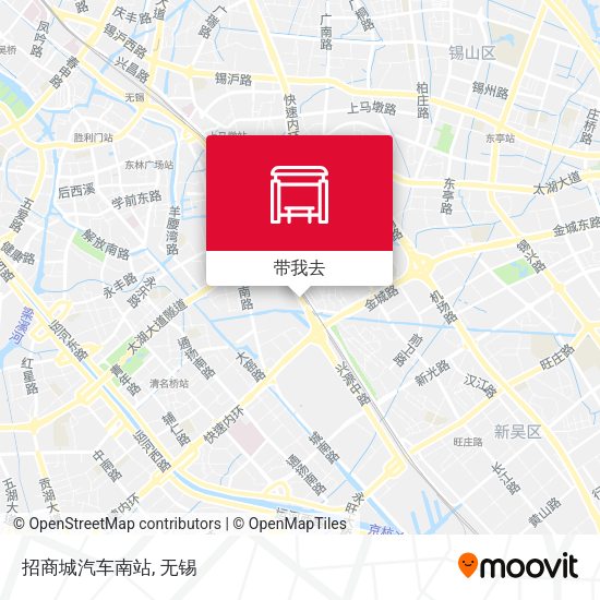 招商城汽车南站地图