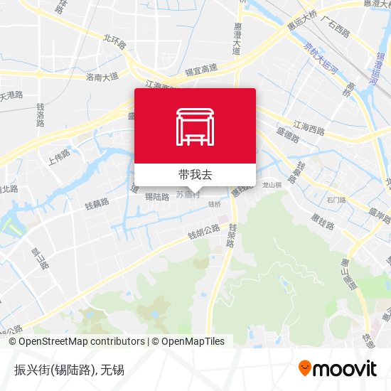 振兴街(锡陆路)地图